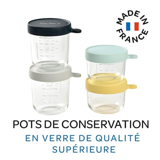 Coffret 4 portions verre