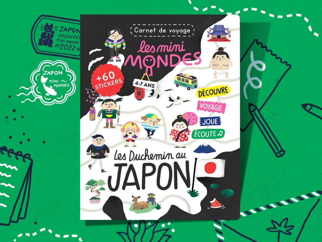 Le carnet de voyage Japon - Dès 4 ans