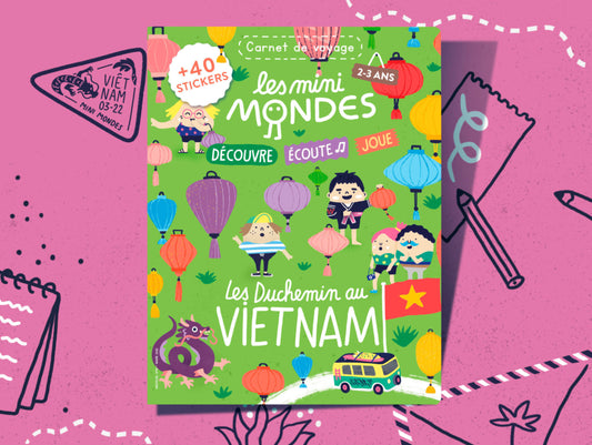 Le carnet de voyage Vietnam - Dès 2 ans